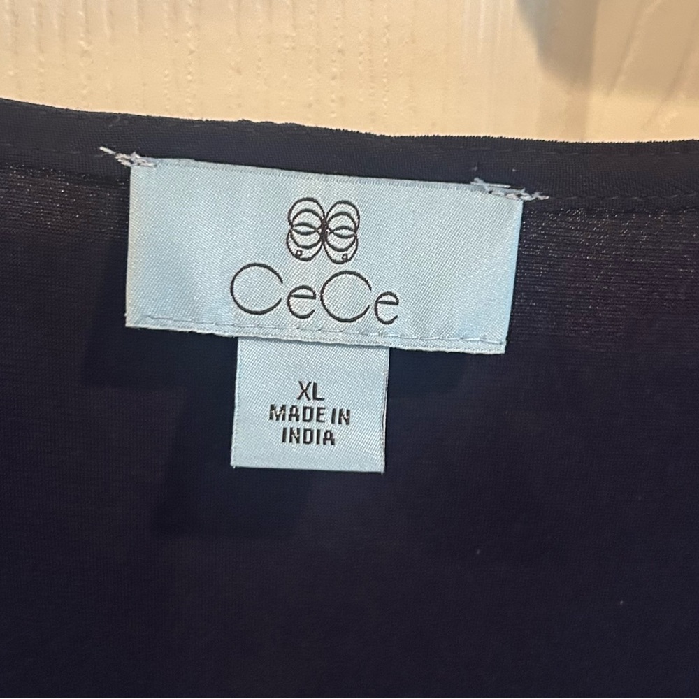 CeCe XL Navy Blue Blouse - Picture 3 of 3
